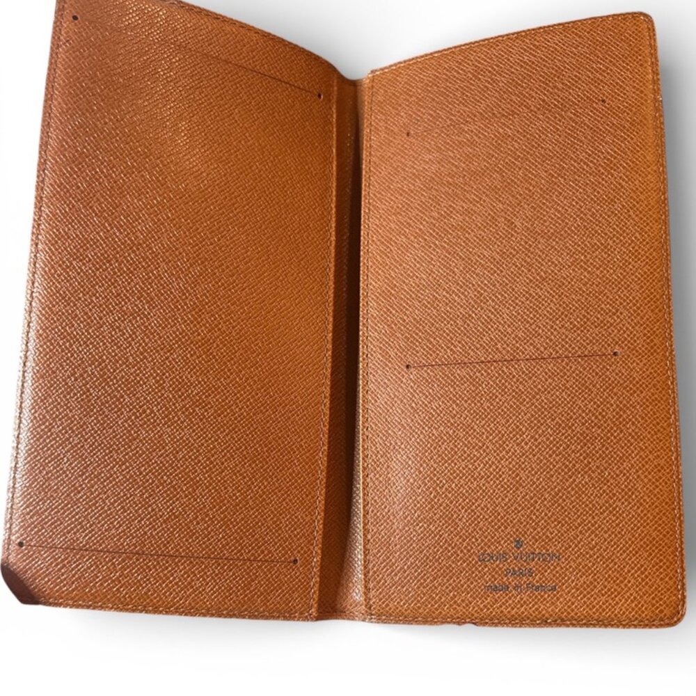 Louis Vuitton Monogram Checkbook Cover / Long Wallet Exceptional Condition - Picture 4 of 6